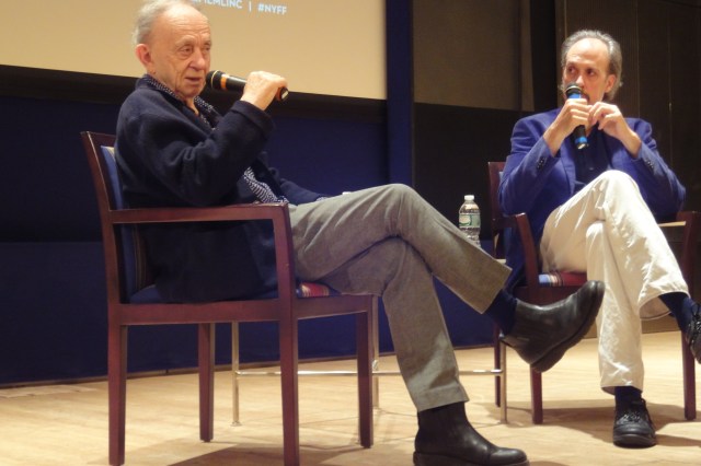 Fred Wiseman & Kent Jones on Sunday, September 29, 2013