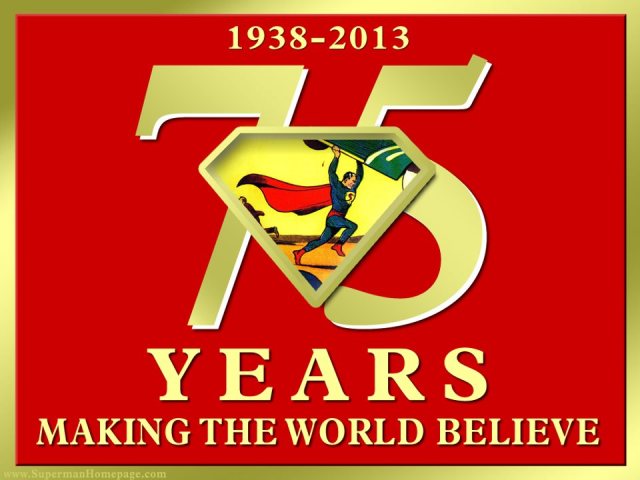 Superman 75 logo4