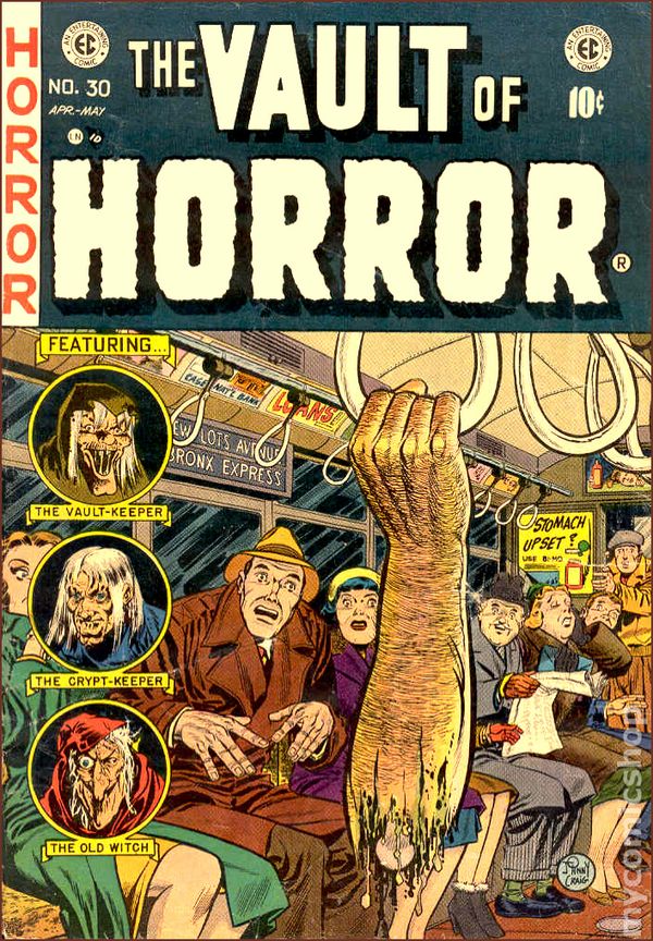 Vault of Horror-subway cover
