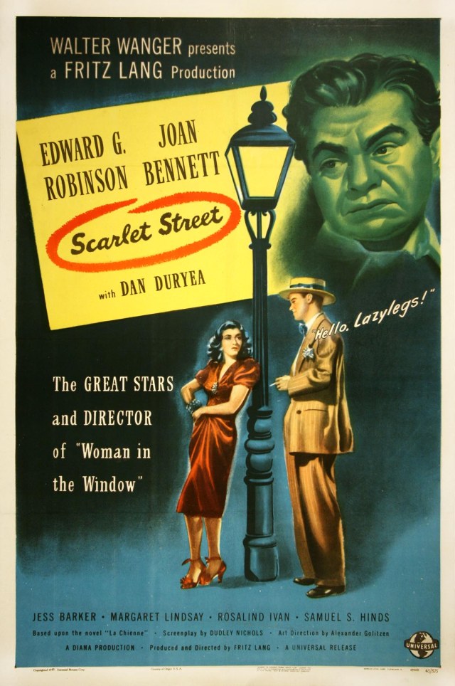 Scarlet Street-poster