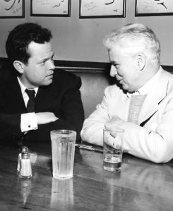 Welles & Chaplin, 1947