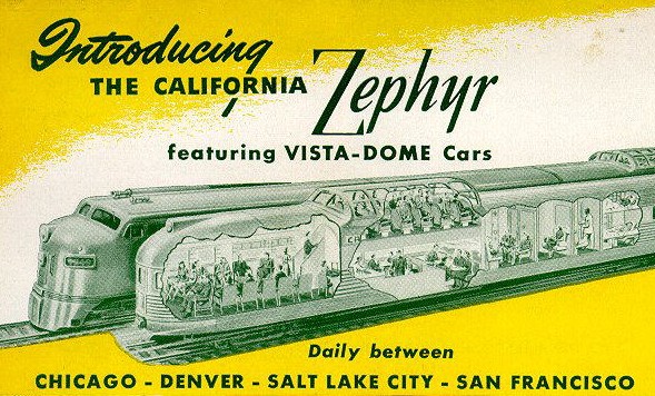 California Zephyr ad