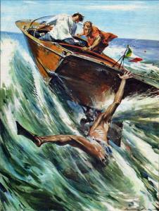 Walter Molino-guy hit by speedboat